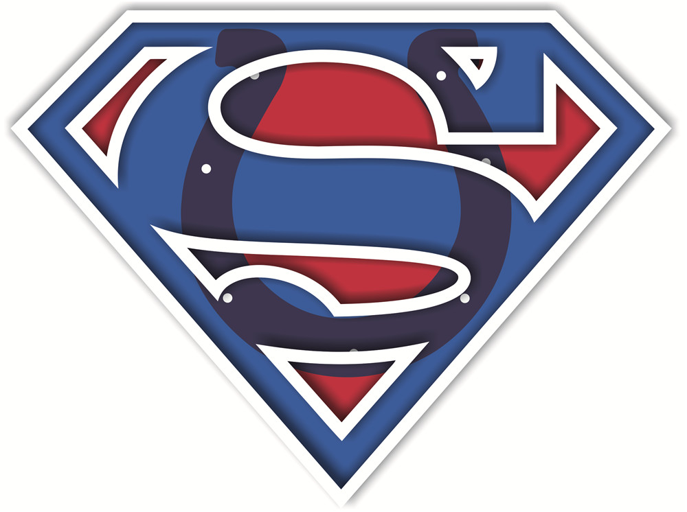 Indianapolis Colts superman logos iron on heat transfer...